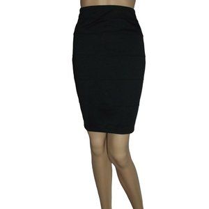 Slimpact Plus Sz 4X Black Magic Banded Panel Skirt bandage above knee shapewear
